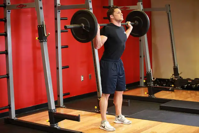 Barbell Squat starting position