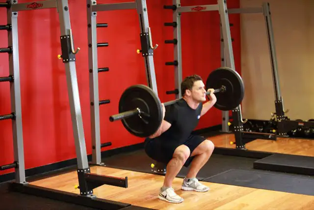 Barbell Squat end position