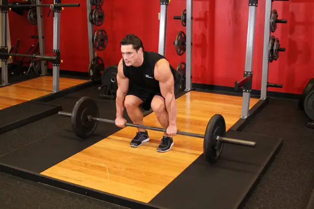 Deadlift starting position