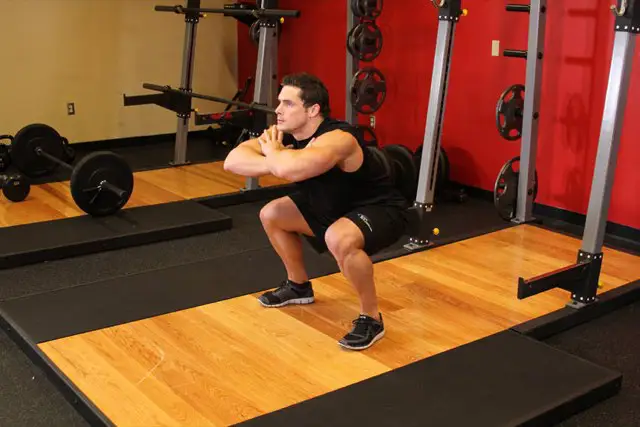 Jump Squats starting position