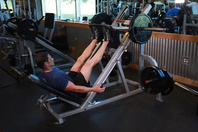 Leg Press starting position
