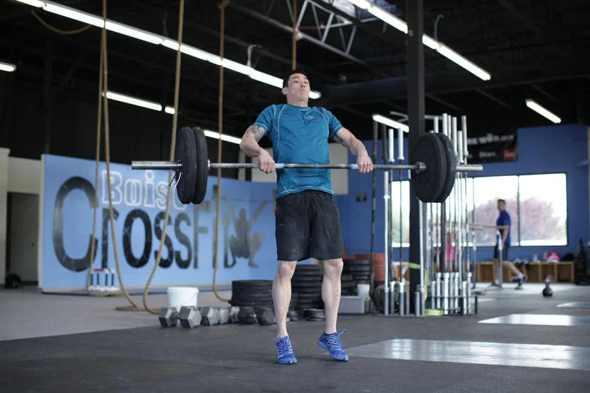 Power Clean demonstration, photo 2