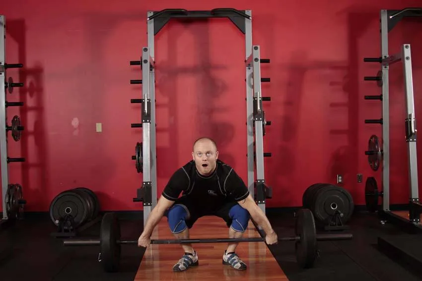 Power Snatch demonstration, photo 1