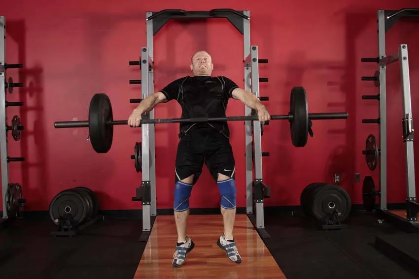 Power Snatch demonstration, photo 2