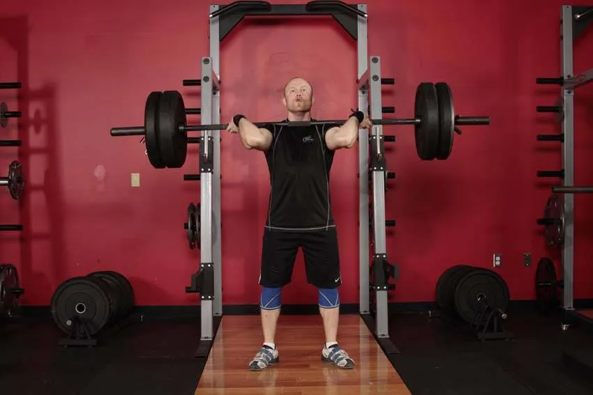 Push Jerk demonstration, photo 1