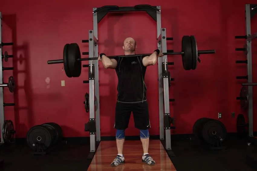 Push Press demonstration, photo 1