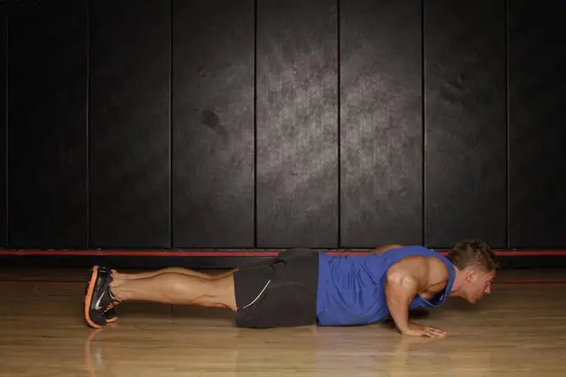 Push-Up to Side Plank end position