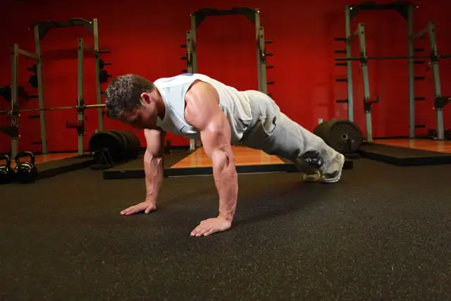 Push-Ups starting position