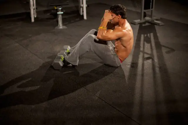 3/4 Sit-Ups end position